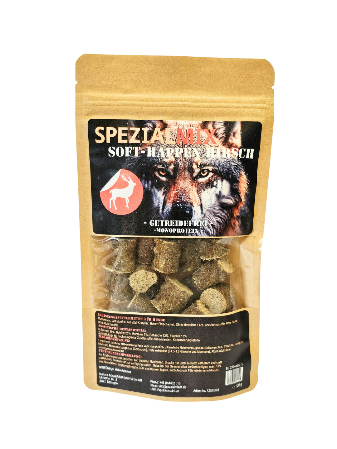 Soft-Happen Hirsch 100 g - Spezialmix