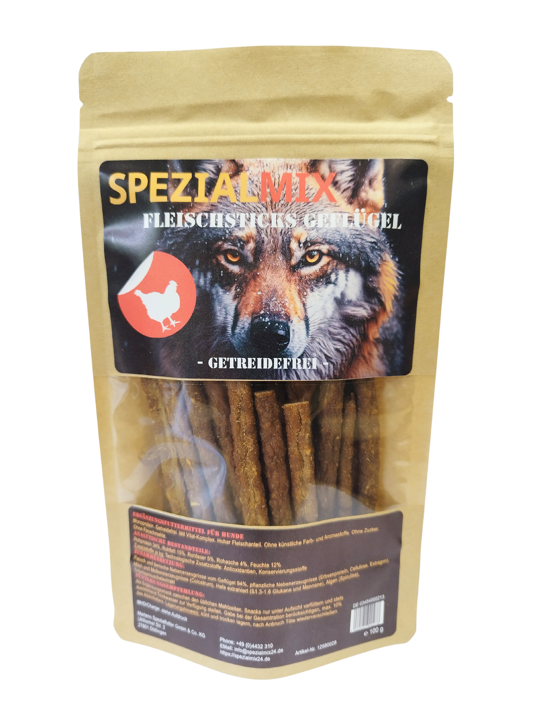 Fleischsticks Geflügel 100 g
